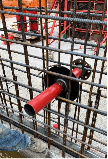 Progetto Cmr | Alcuni esempi di impianti passanti all’interno di platee e m uri resi possibili grazie all’utilizzo della progettazione in Bim