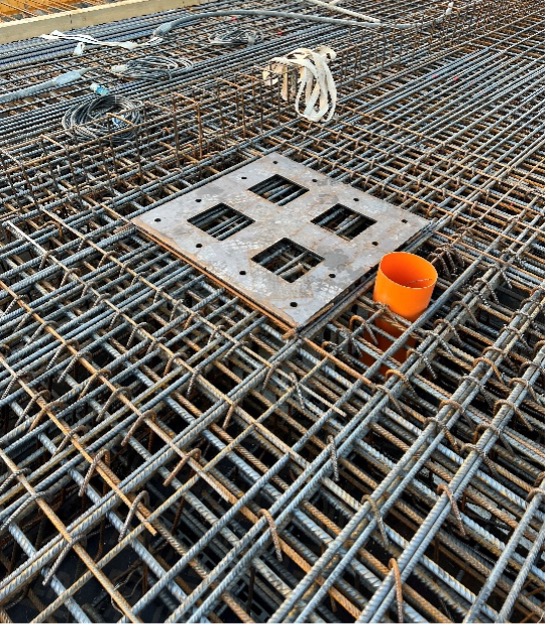 Progetto Cmr | Alcuni esempi di impianti passanti all’interno di platee e m uri resi possibili grazie all’utilizzo della progettazione in Bim