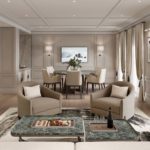 Dhom Presidential Suite zona notte Grand Hotel Ampezzo