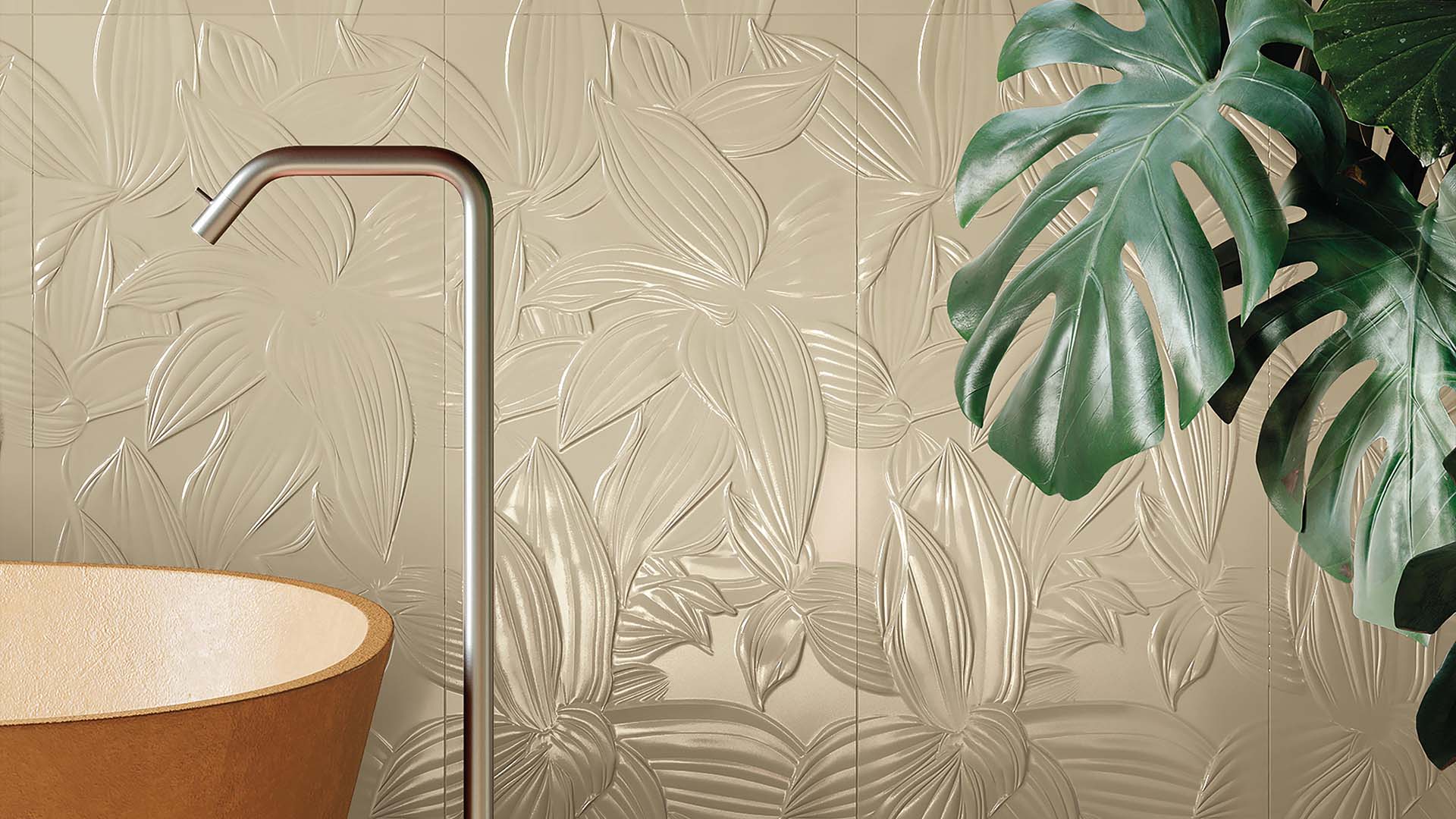 Materia Brillante particolare foglielinfa di Fap