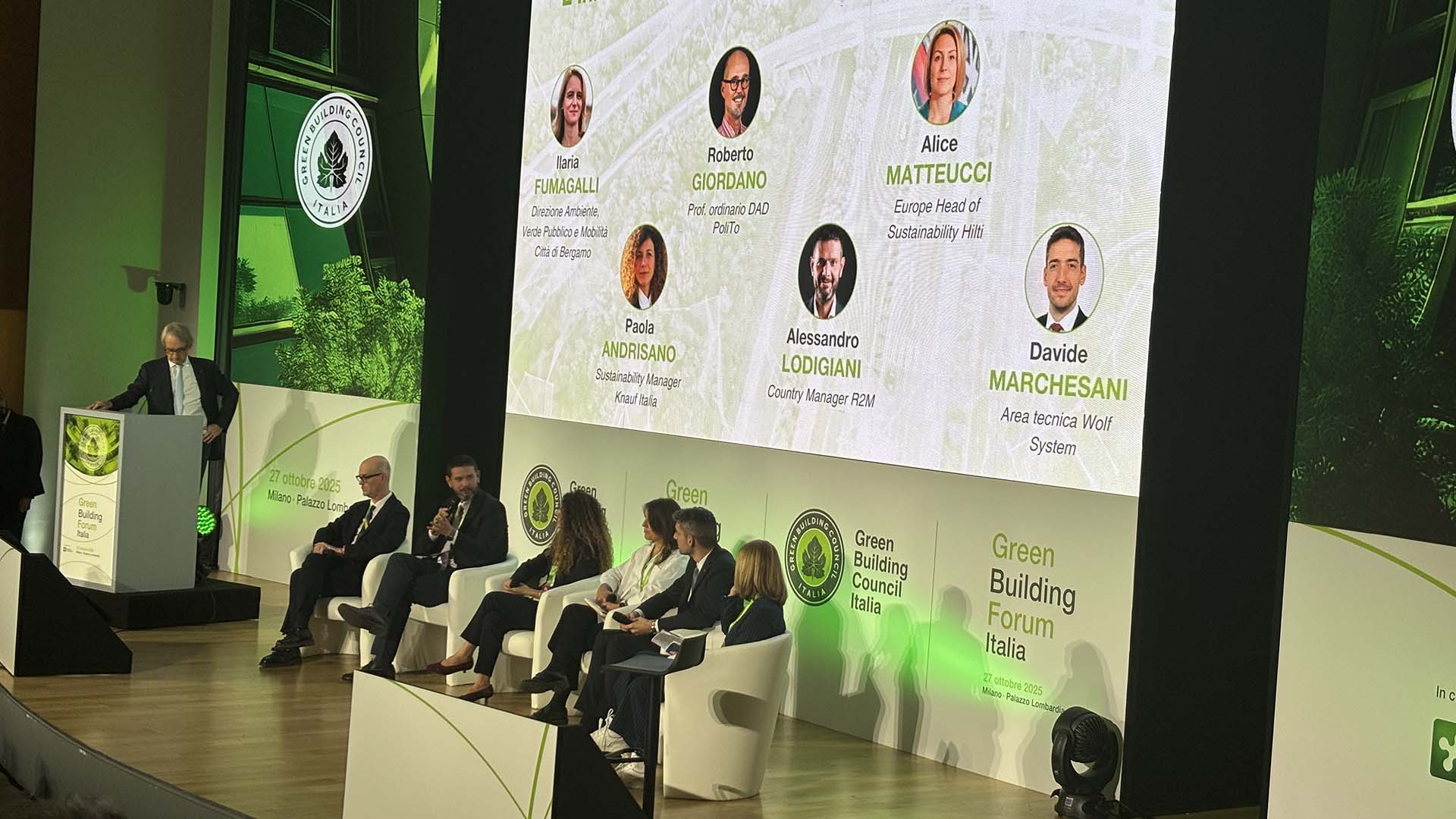 Hilti Green Building Forum 2025 Tavola Rotonda