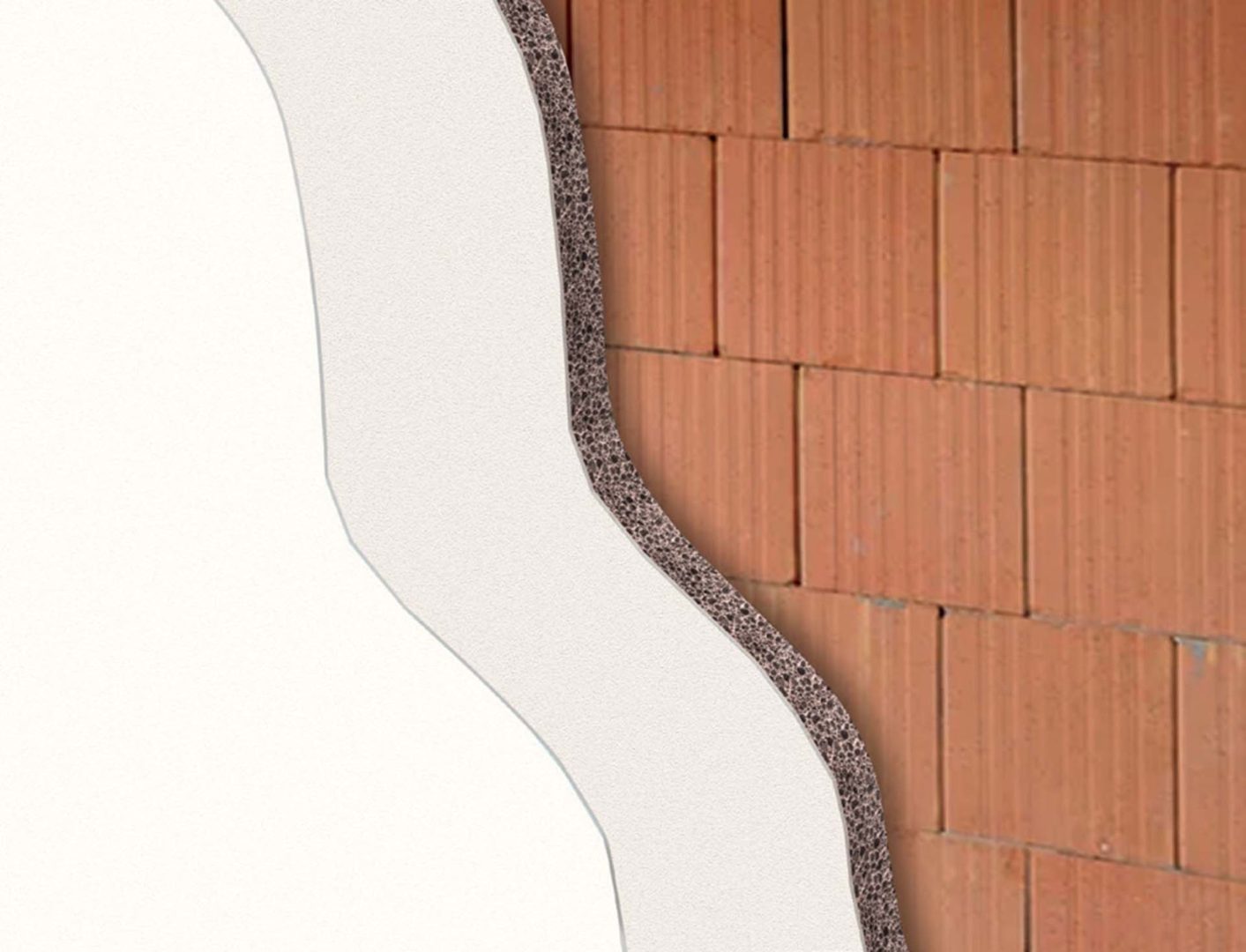 Latelite Premix in abbinamento con intonaci di fondo