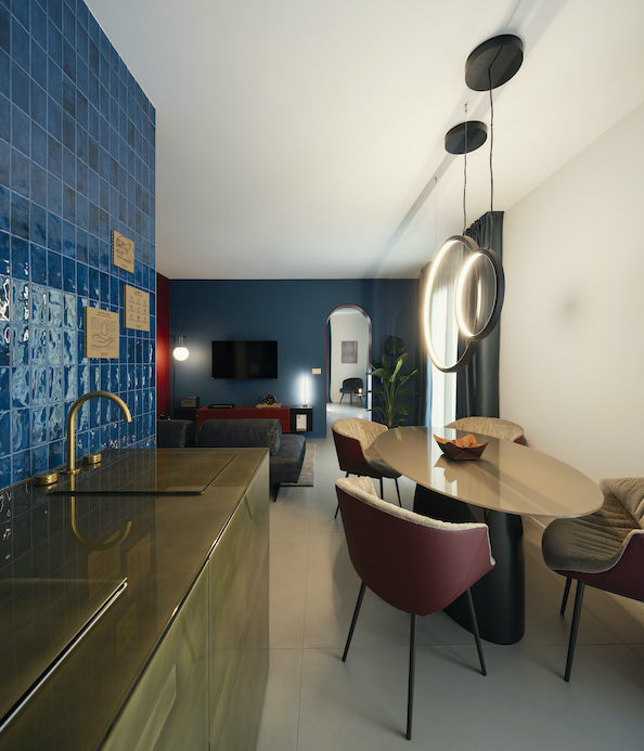 Onirica la nuova suite del Mode–Eco Mood Hotel firmata dallo studio Lombardini22 con rubinetteria Fima Carlo Frattini