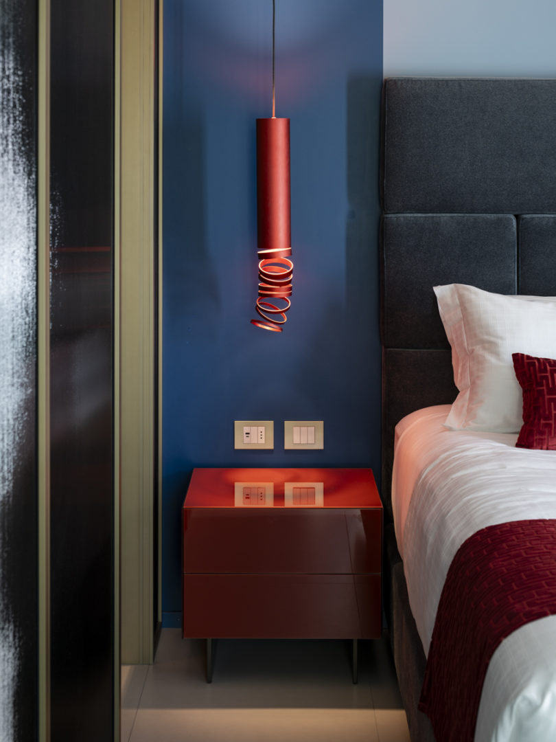 Particolare della zona notte di Onirica