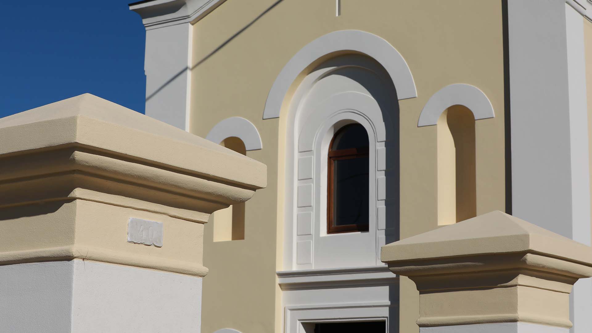 Restauro della Chiesetta di Sant'Antonio in provincia di Venezia con prodotti Ard Raccanello