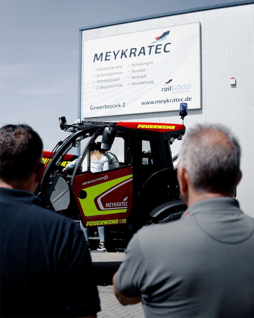 Sollevatore telescopico Agri Max Power X2 di Dieci