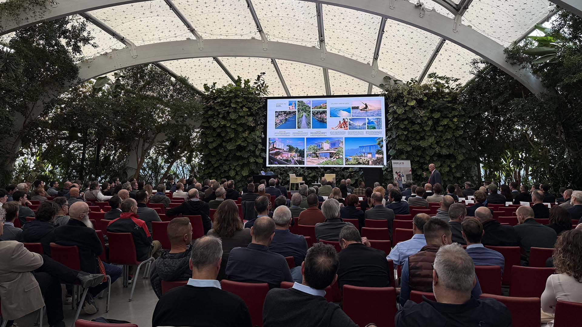 Un momento del convegno di Minergie Italia