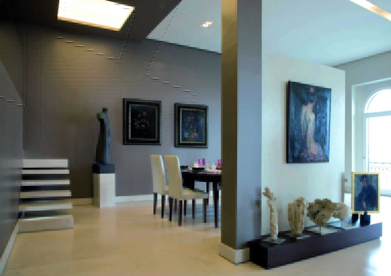 Elementi in cartongesso realizzati con Gexum di Boero