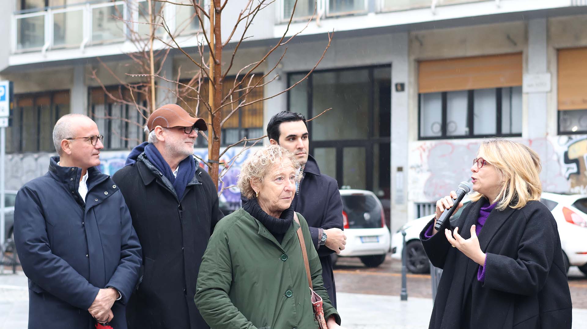 Da sinistra Francesco Rovere, Andreas Kipar, Elena Grandi e Anna Scavuzzo
