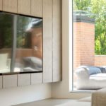 Eclisse zona giorno la parete con sportelli