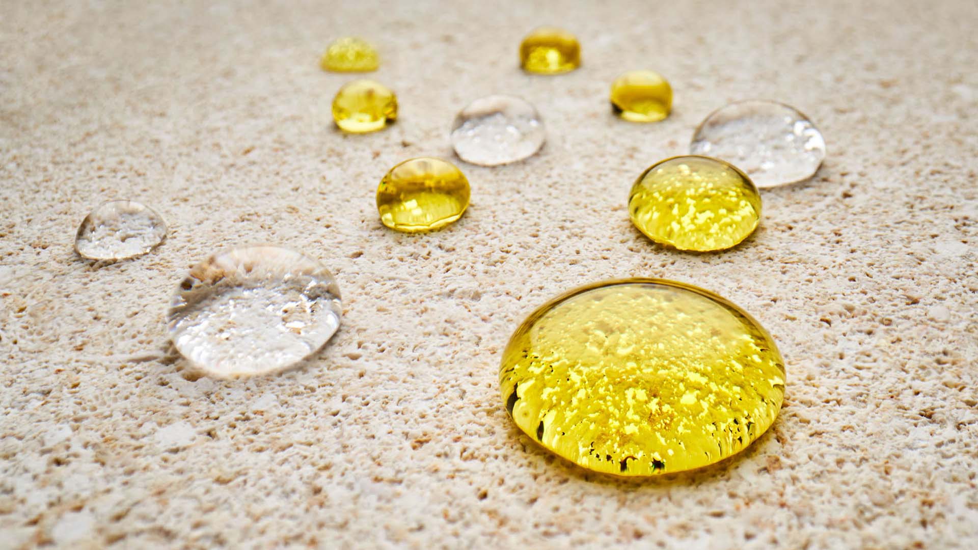 Fila dettaglio goccia