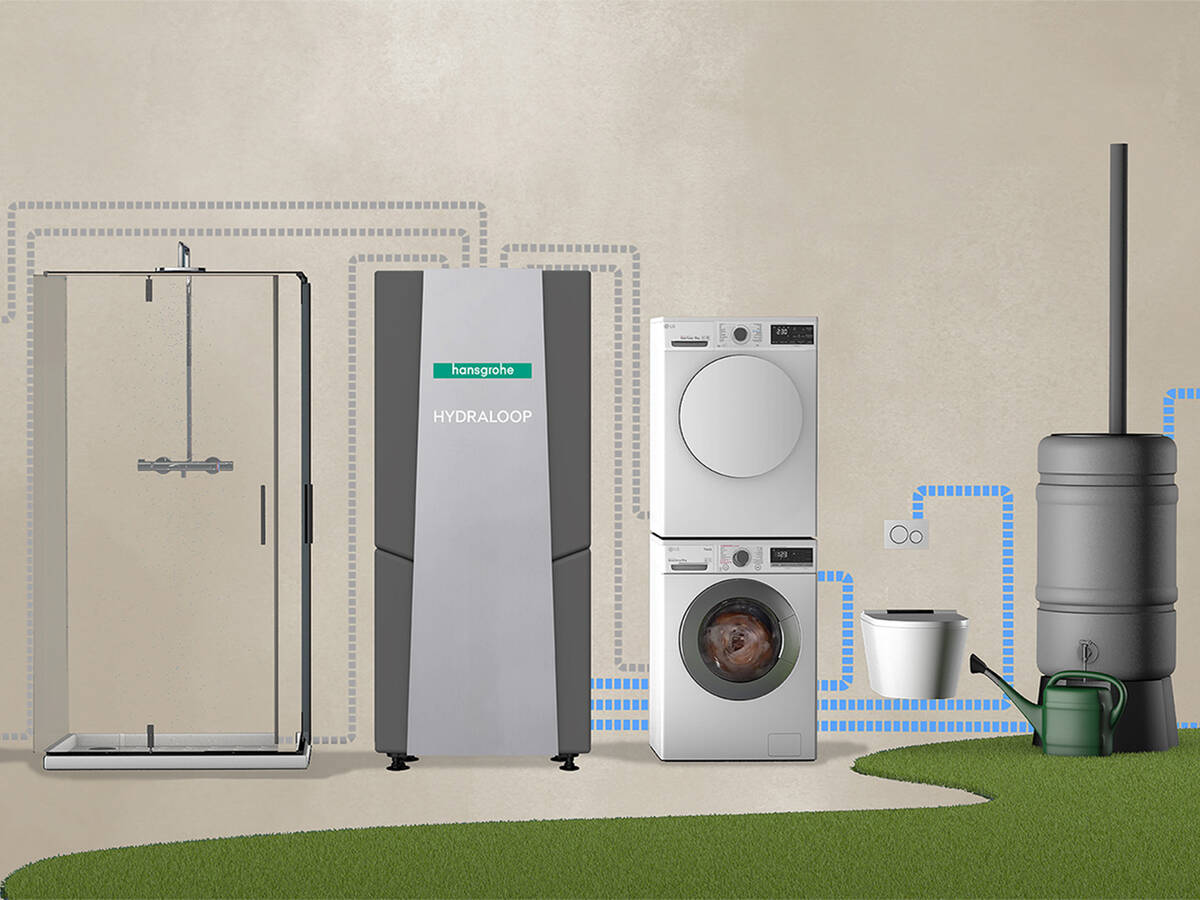 Hansgrohe offre prestazioni efficienti e igieniche senza filtri, membrane o additivi chimici