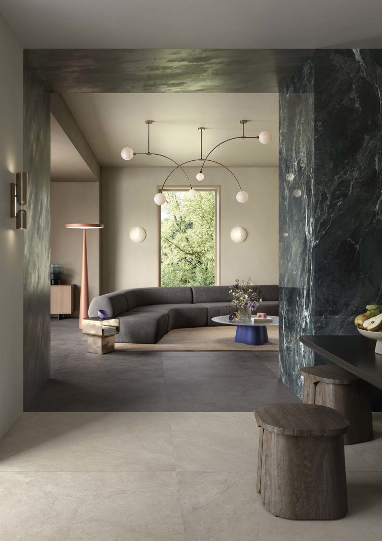 Lea Ceramiche collezione Pulse color tortora