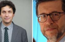 Da sinistra Michele Bonino, Direttore Dipartimento di Architettura e Design-Dad, e Francesco Novelli, Docente Dad