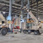 Montaggio dei piedritti