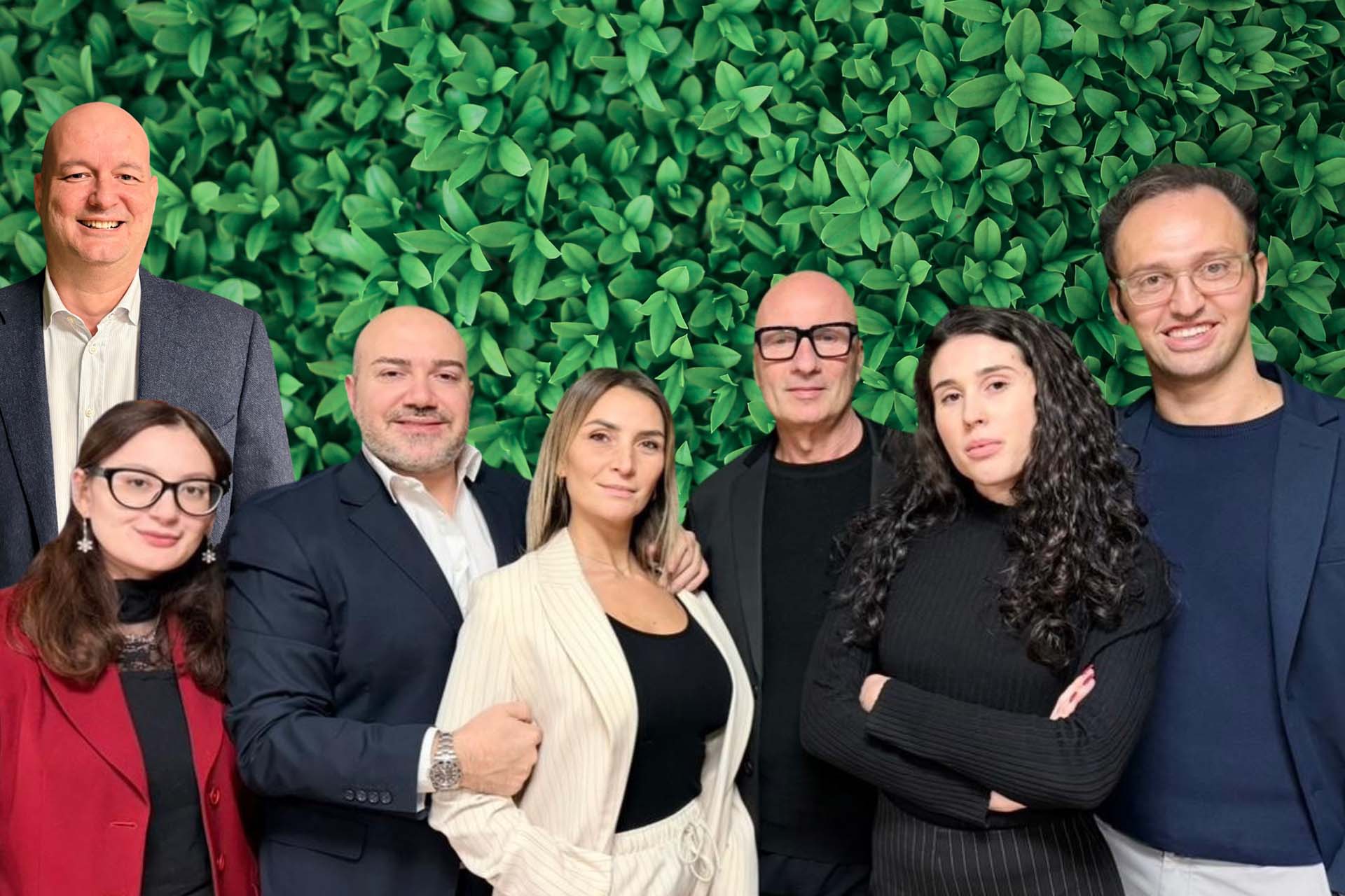 Foto di gruppo del team Oasi