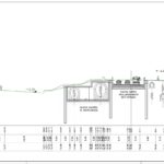 Sezione stradale: nuova rampa di prolungamento del sottopasso e camera di confluenza dei collettori