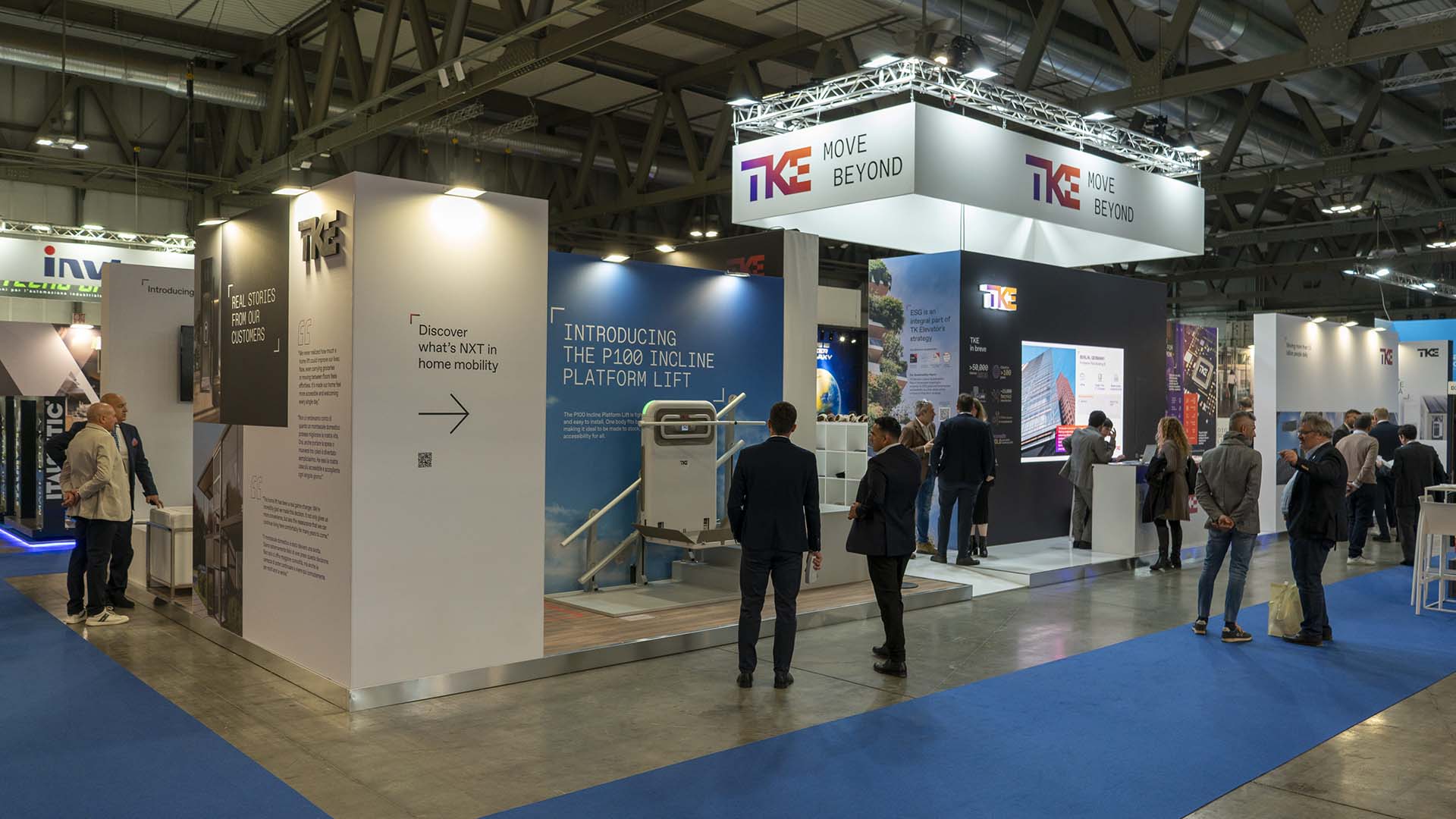 Tke stand alla fiera di Milano