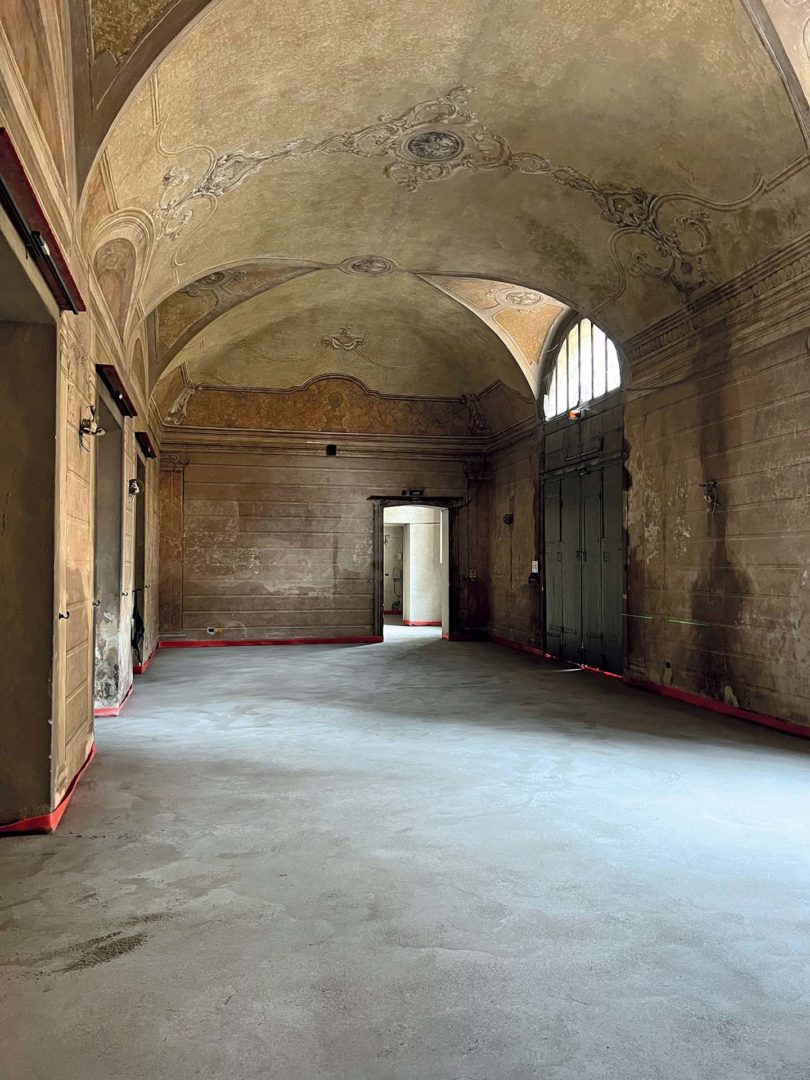 Massetto Laterlite per il teatro Bibiena di Mantova