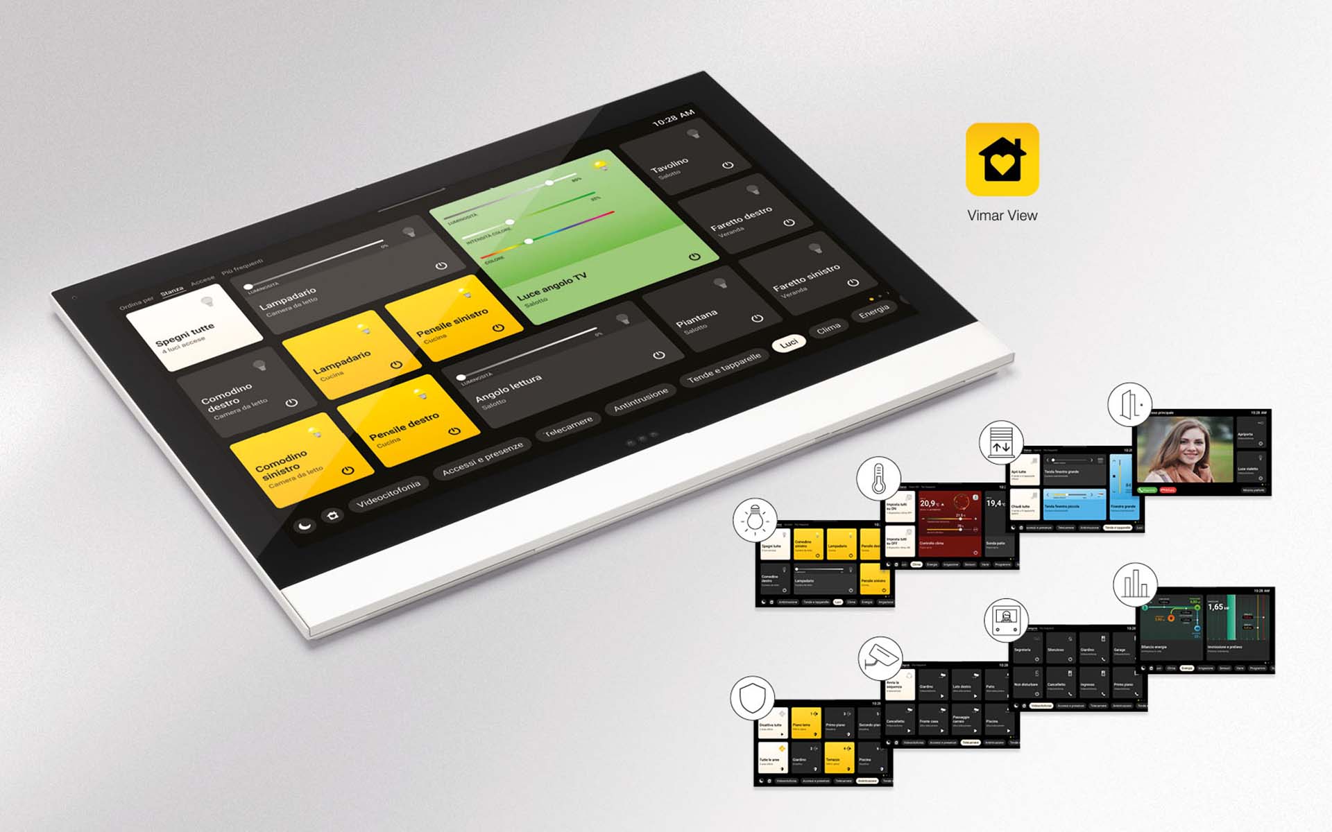 I nuovi Touch View di Vimar