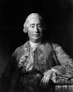 David Hume (1711-1776), filosofo, storico ed economista scozzese