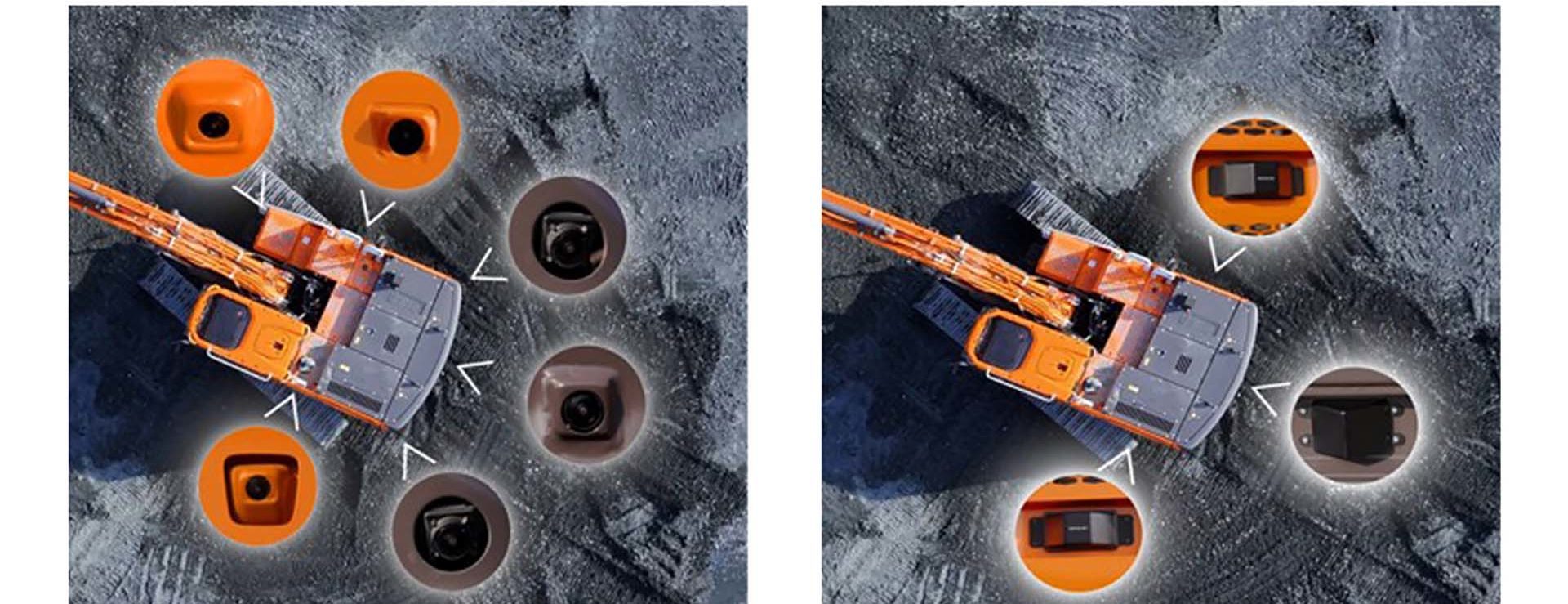 Videocamere e radar di posizionamento