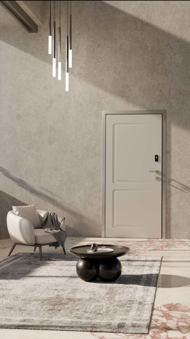 Hibry5: la porta blindata domotica Dierre che unisce sicurezza, tecnologia e design