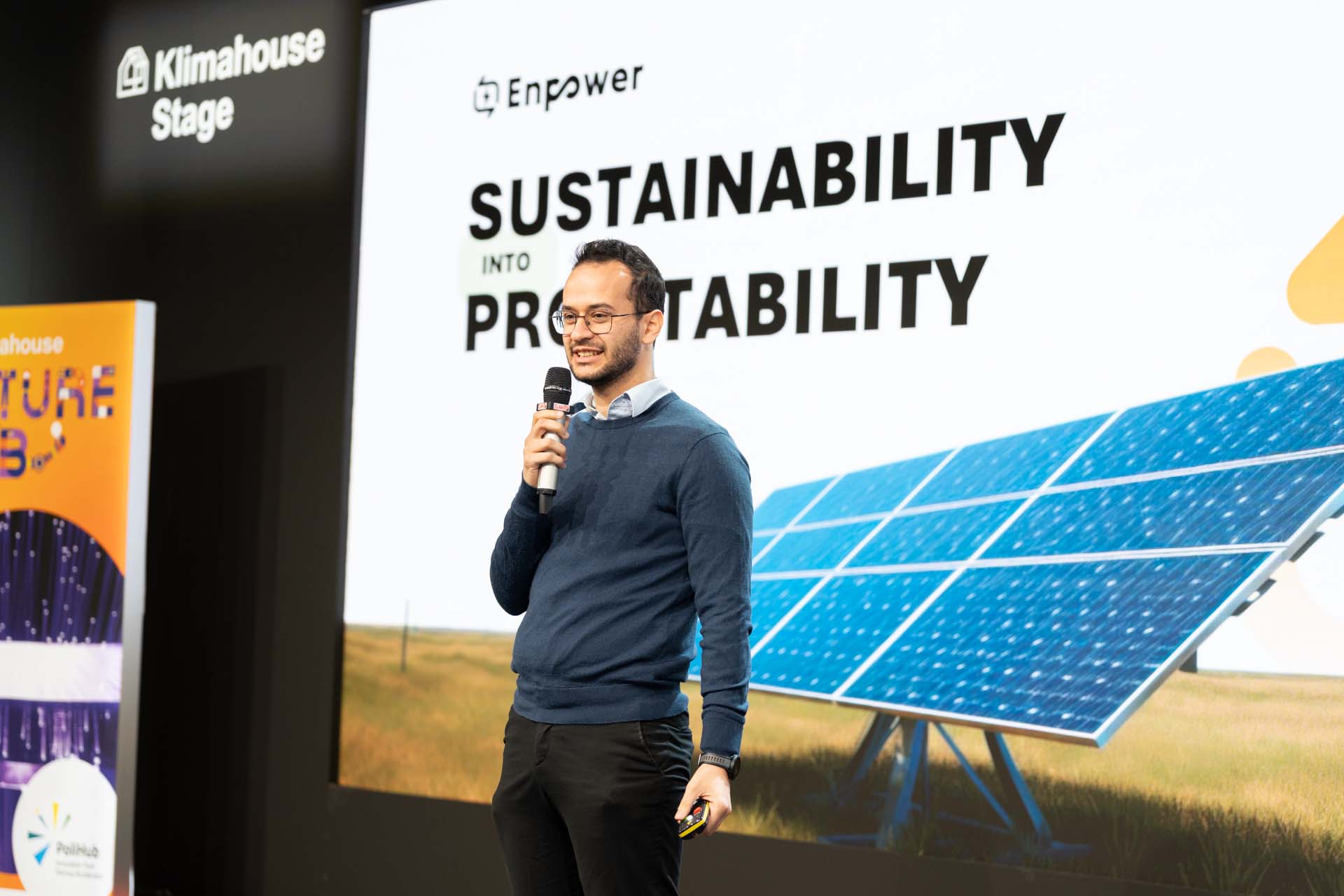 Presentazione del progetto vincitore di EnPower nella sezione Early Stage | ©FieraMesse Marco Parisi