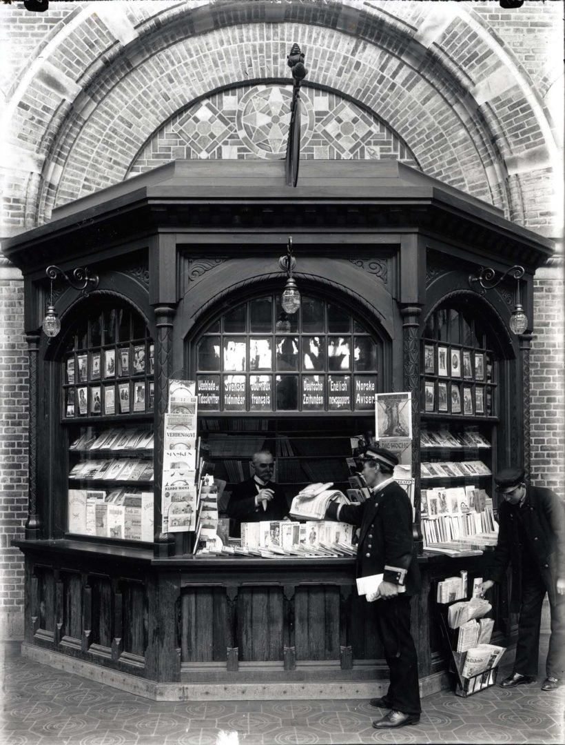 La stazione nasce come infrastruttura, ma diventa presto patrimonio culturale | ©Peter Elfelt (1866 -1931)