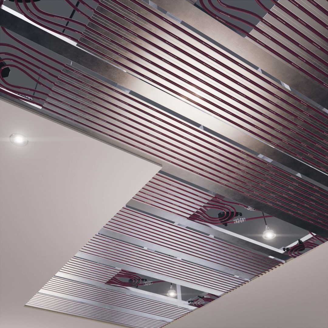Rautherm Neo Sistema radiante a soffitto Contact Rehau