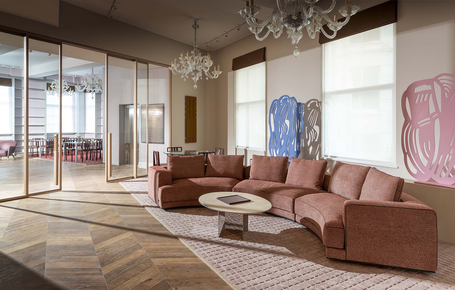 Parquet Listone Giordano per la sala di attesa