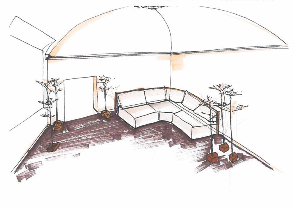 Atrio Calmo: ideato dal duo creativo Barbieri Magalini e prodotto da MM Company