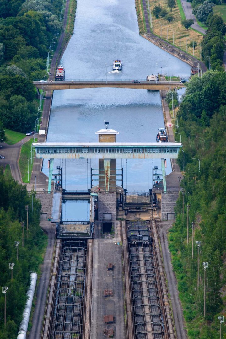 4. classificato Marco Gilberti Ascensore per la navigazione fluviale di Strépy Thieu in Belgio