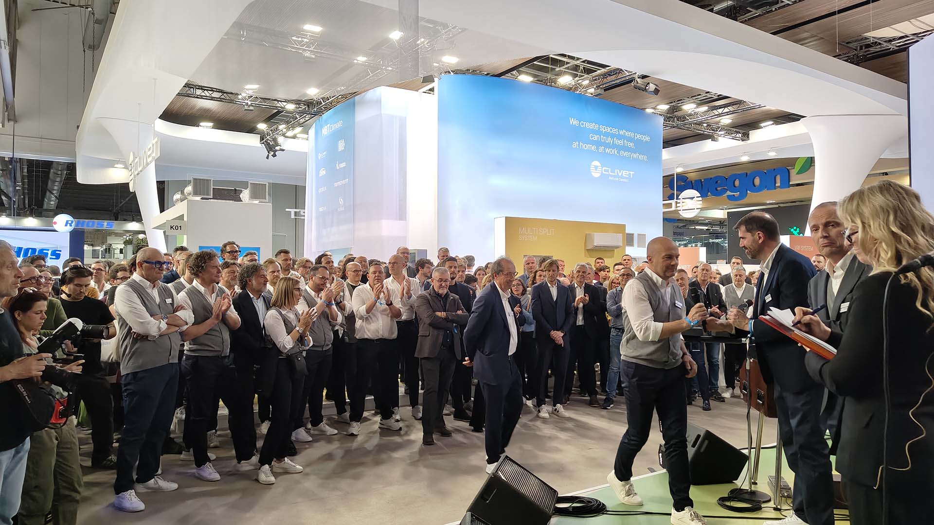 Lo stand di Clivet a Mce 2026