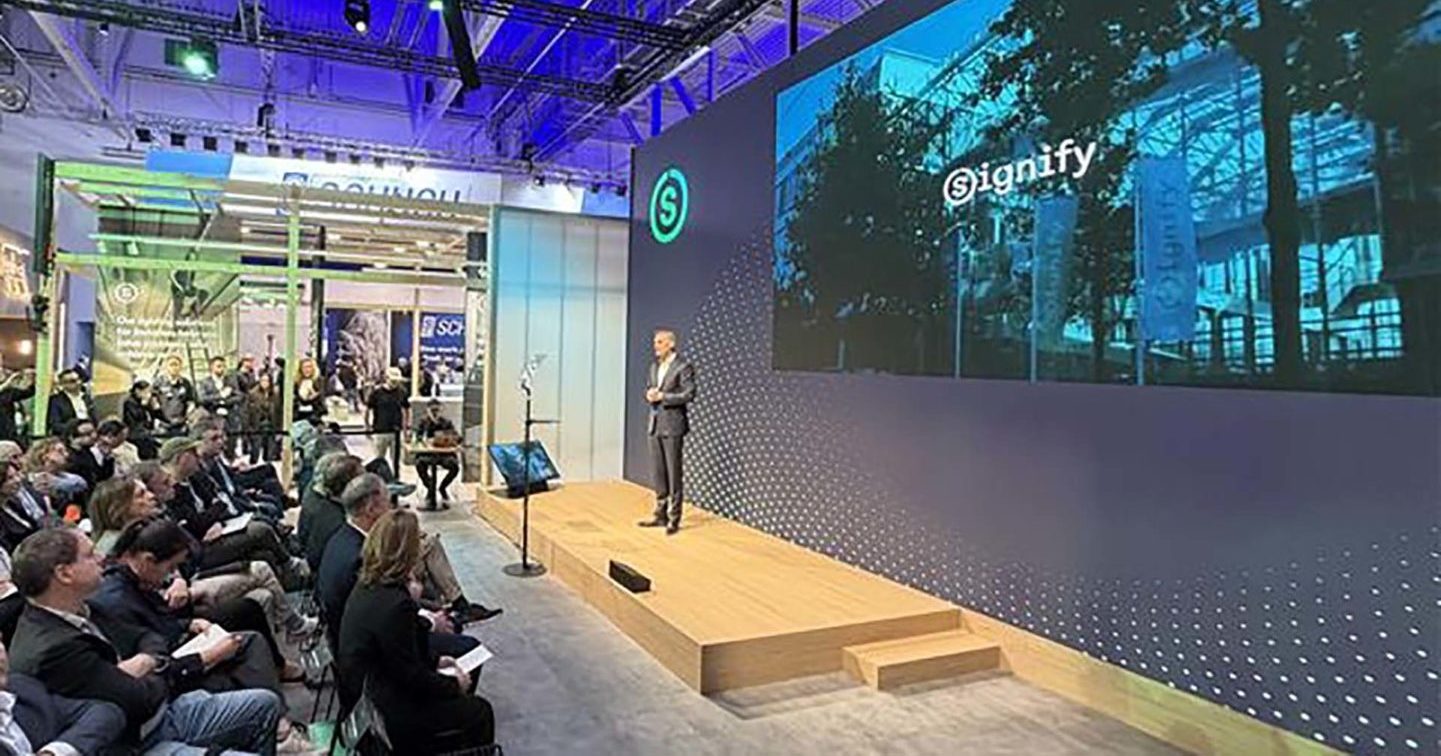 Light Building press conference