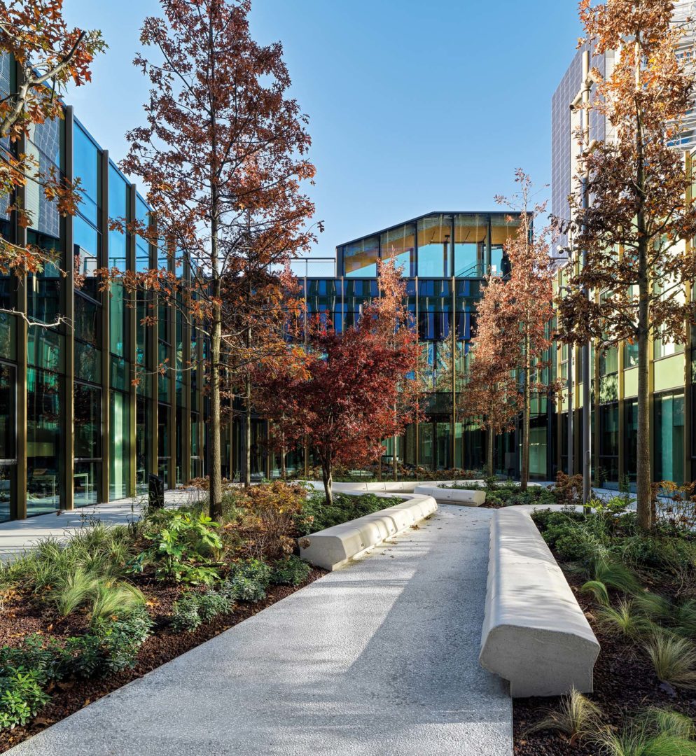 Lombardini22 Zucchetti Village corte interna verso ovest | @Matteo Piazza