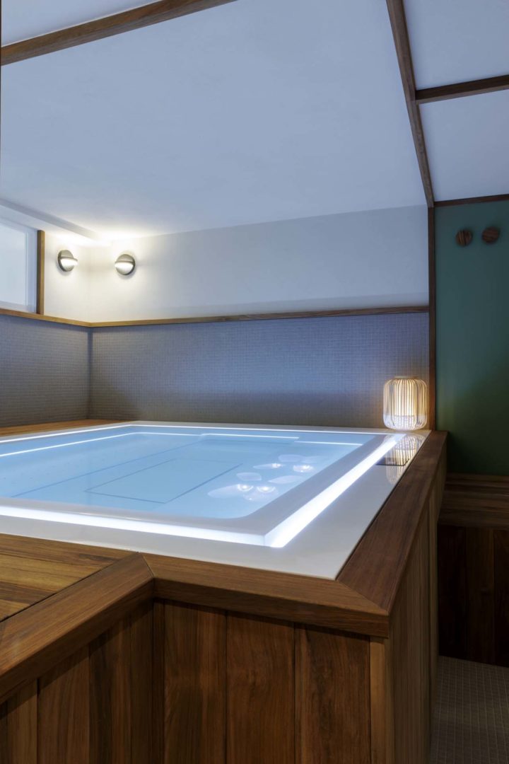 Minipiscina Zen Active di Treesse in una villa privata a Moncalieri