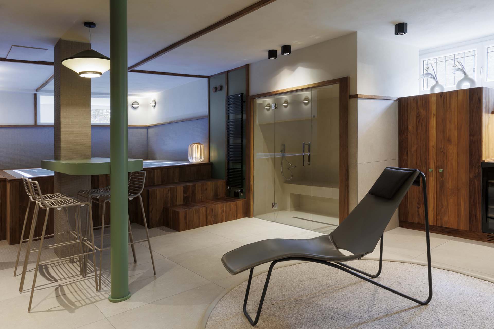 Minipiscina Zen Active di Treesse in una villa privata a Moncalieri