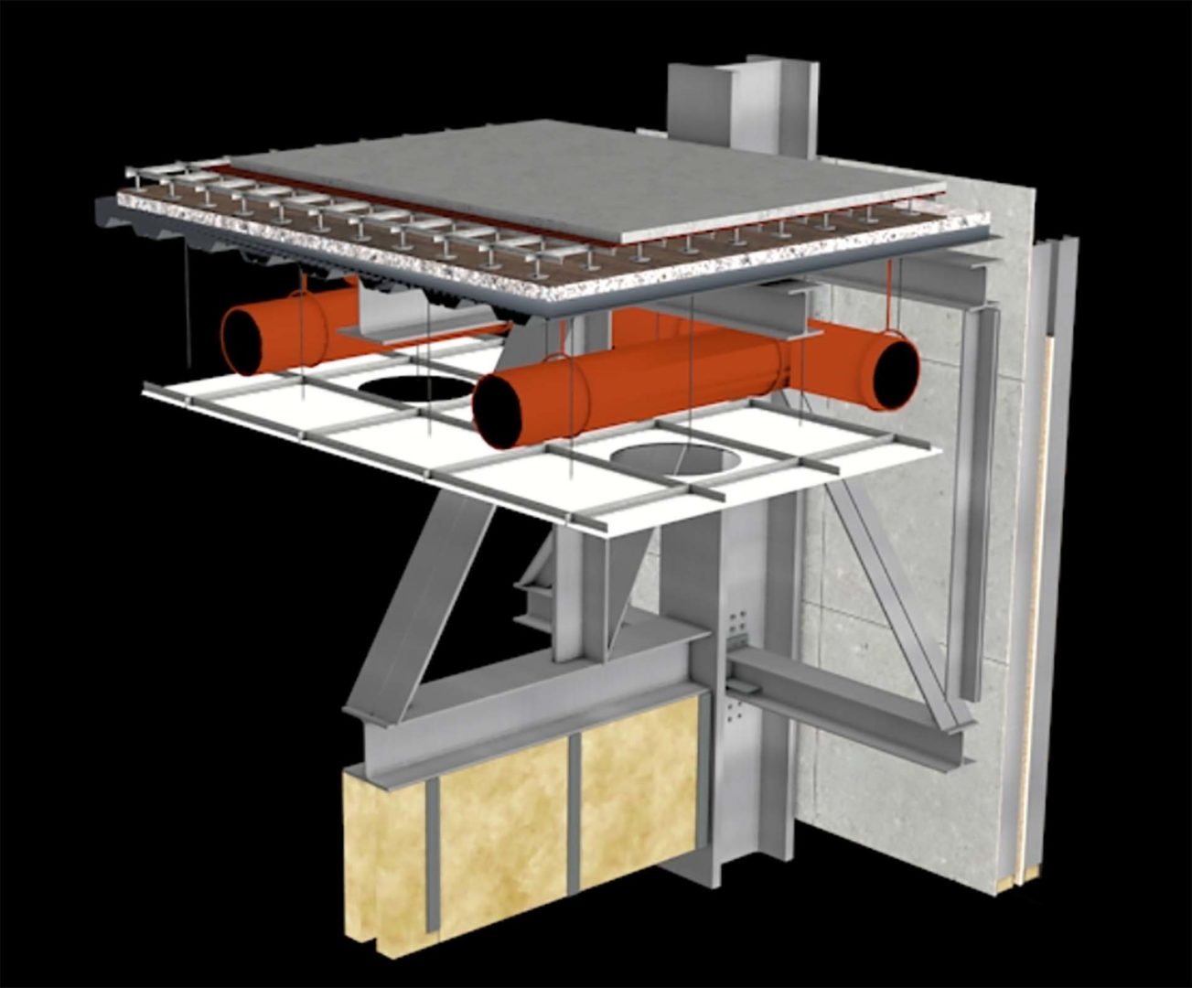 Progetto Community Hub Busto arsizio Dettaglio Costruttivo Archicad