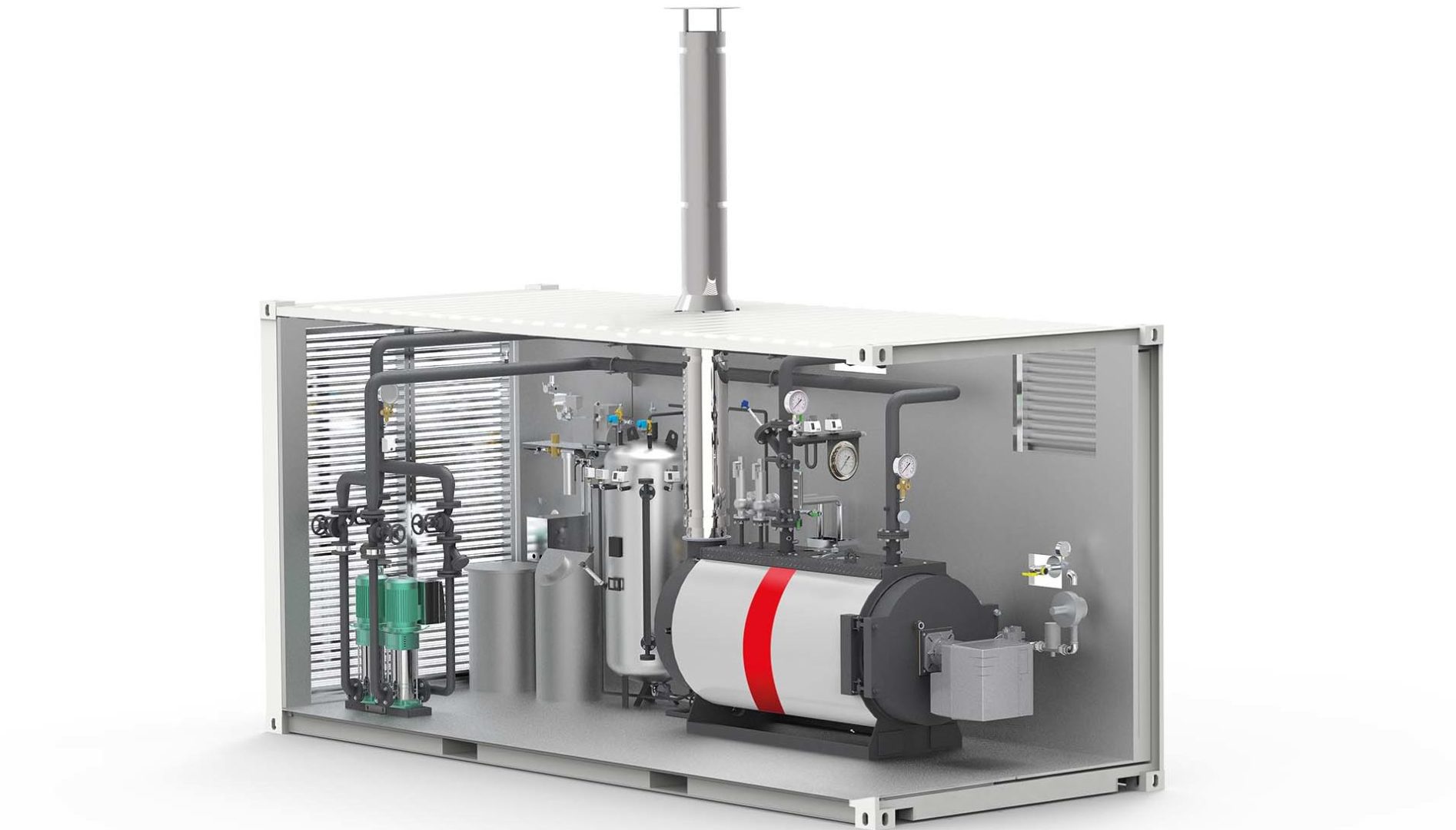 Unical Ct-Ext è una serie di centrali termiche adatteper diversi ambiente